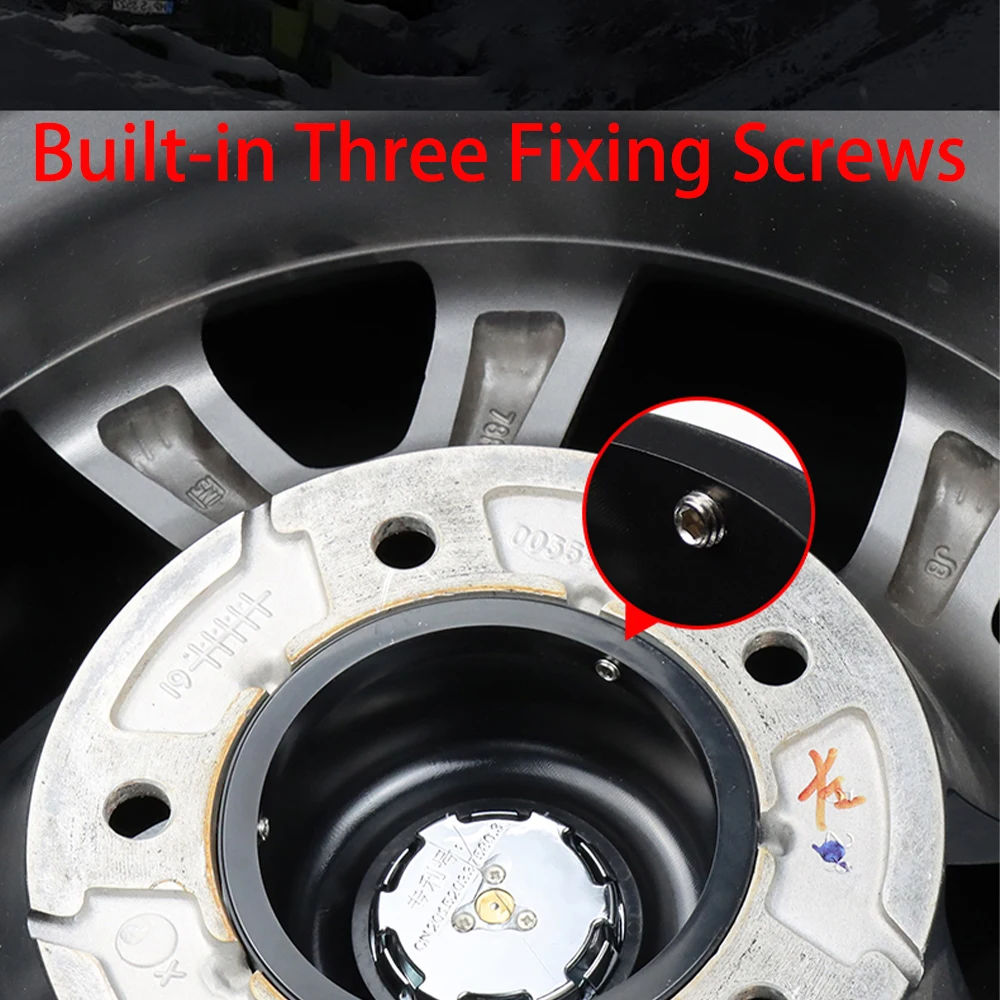 Enhanced Car Wheel Hub Cover Rear Center Cap - Stylish Exterior Accessory