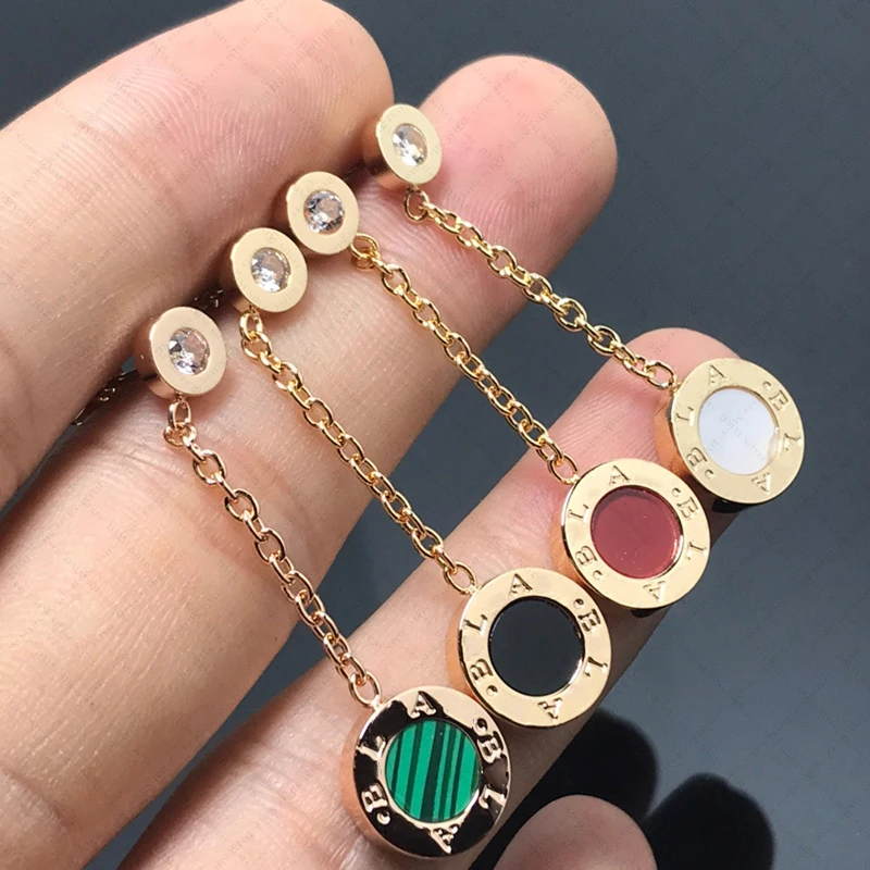 

Женские серьги-гвоздики из серебра 925 пробы, с золотым покрытием