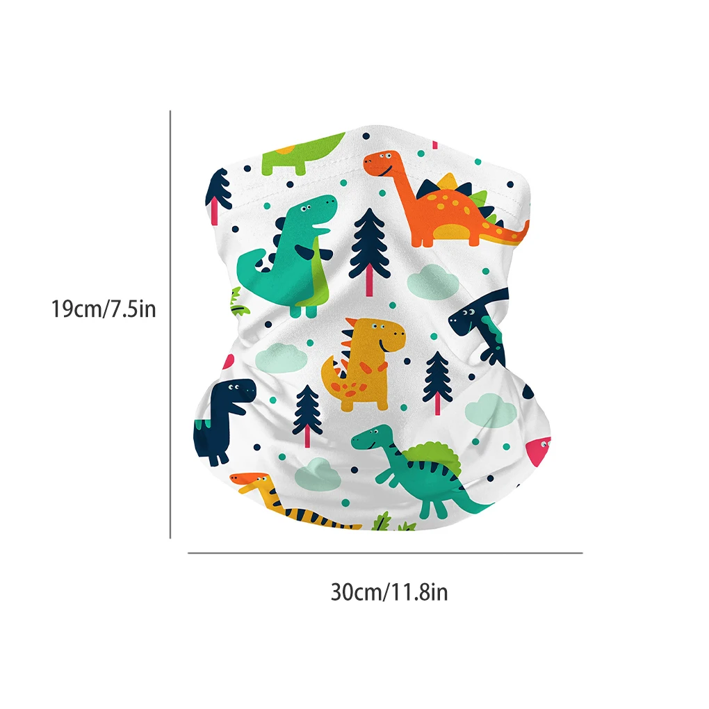 Neck Gaiters Balaclavas Neckerchief Clothing Accessory for Boys Girls rainbow
