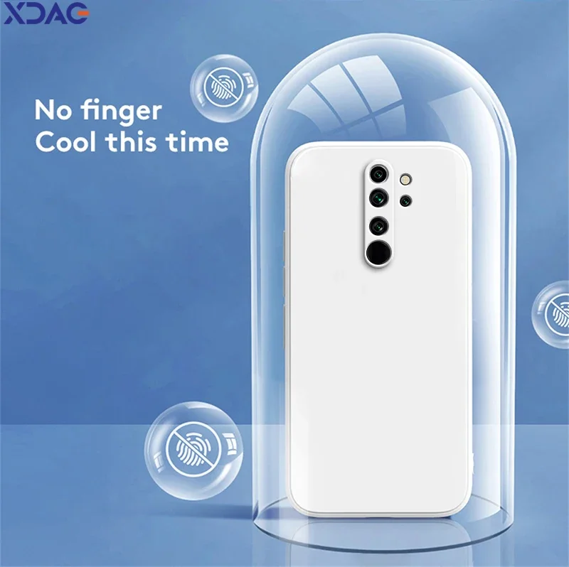 غطاء حماية أصلي من السيليكون السائل لهاتف Xiaomi R...