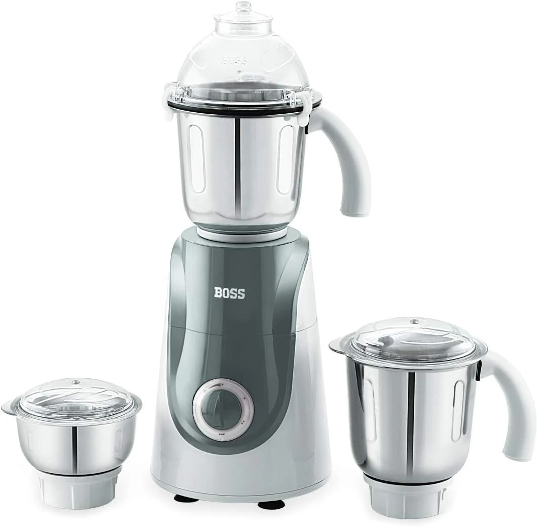 

Wet & Dry Mixer Grinder Powerful 750W with 3 Stainless Steel Jars, 110V for USA