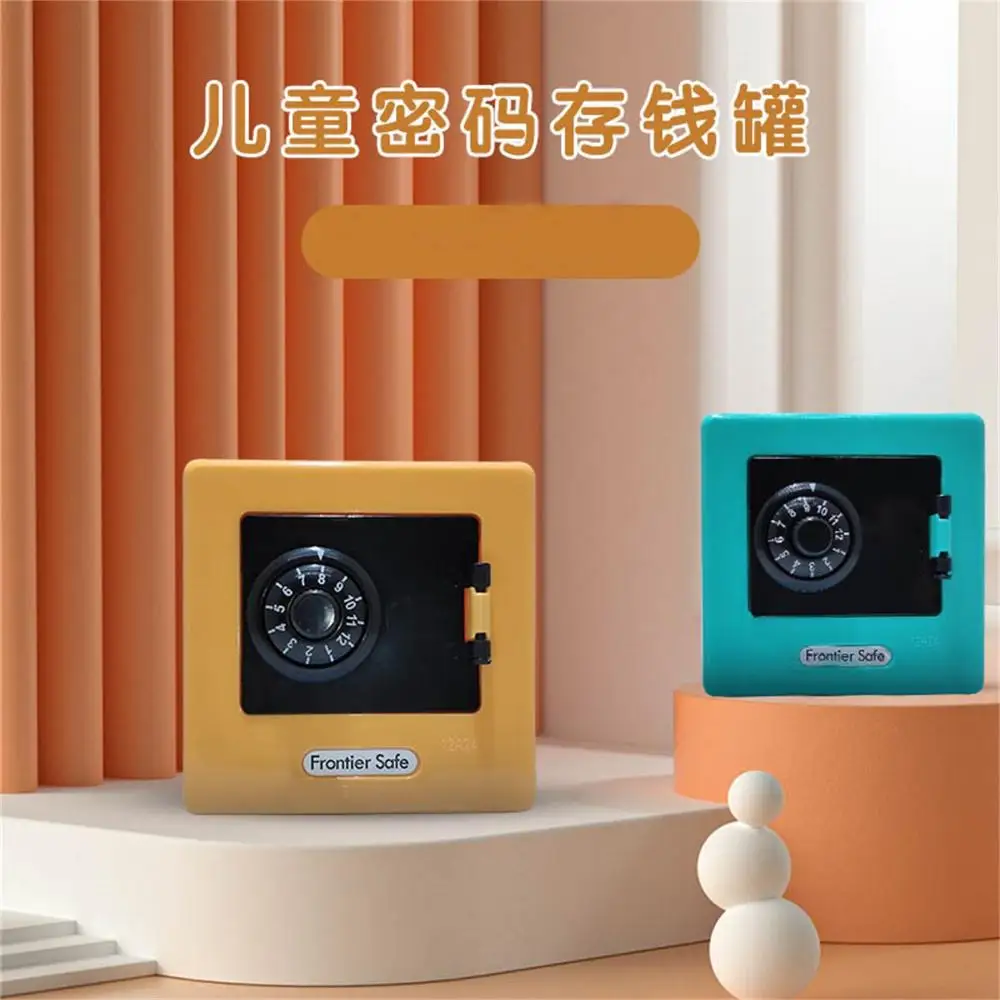 Rotate Password Piggy Bank  Combination Lock Mini Money Boxes Coin Saving Banknote Cash Piggy Deposit Safe Box Kids Gift