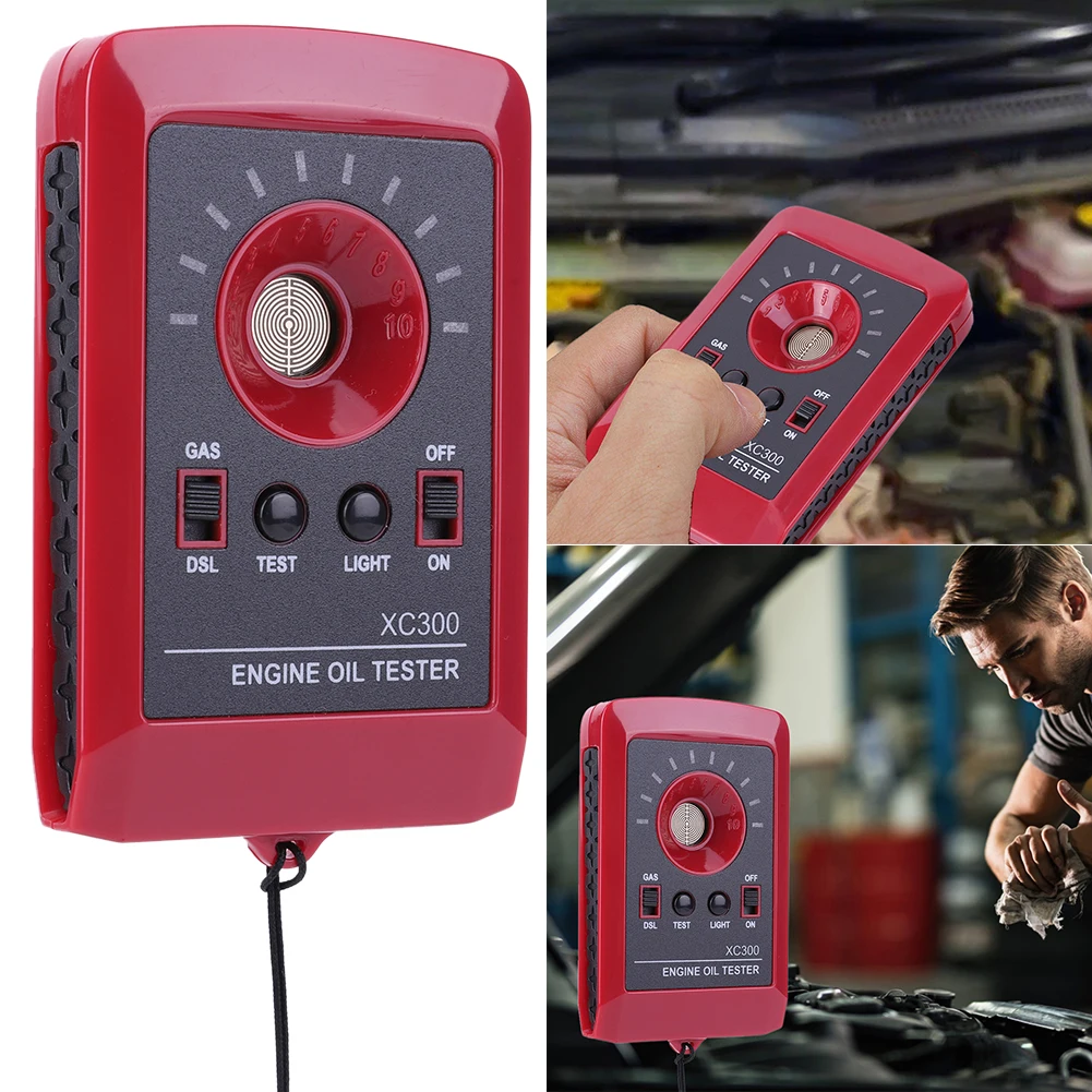 Digital Car Oil Quality Tester 12V Motor Engine Detector