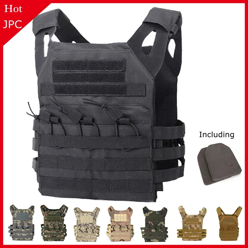 Jpc Vest Tactical Molle Plate Carrier Vest Outdoor Paintball Airsoft Vest Caccia Body Armor Equipaggiamento Militare
