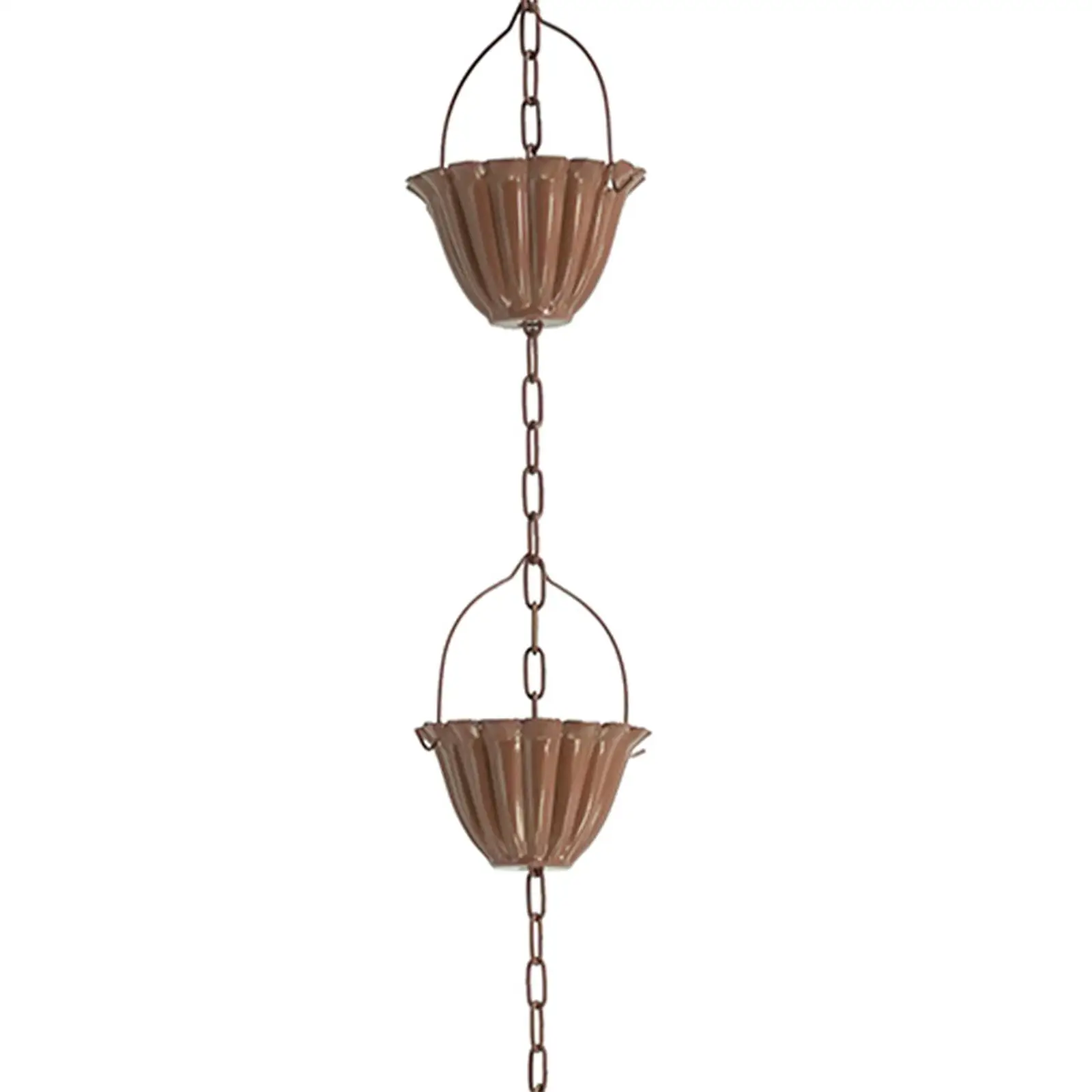 Rainwater Diverter Outside Villas, Courtyards Rainwater Catcher Rain Chimes