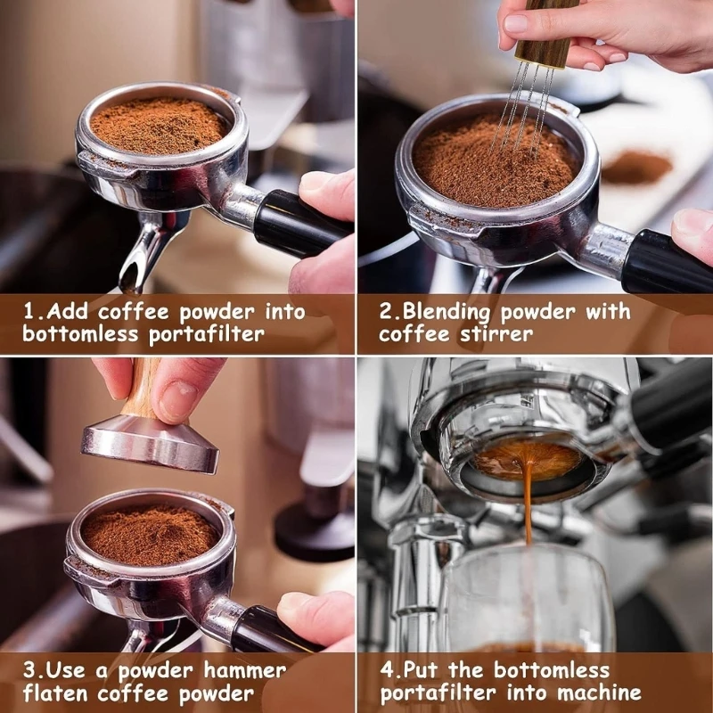 

WDT Tool Coffee Stirrer Profession Barista Coffee Distribution Espresso Blender