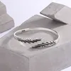 Thai Silver Vintage 925 Sterling Silver Feather Angel Wings Open Charm Bracelet & Bangles For Women Girl LB021 4