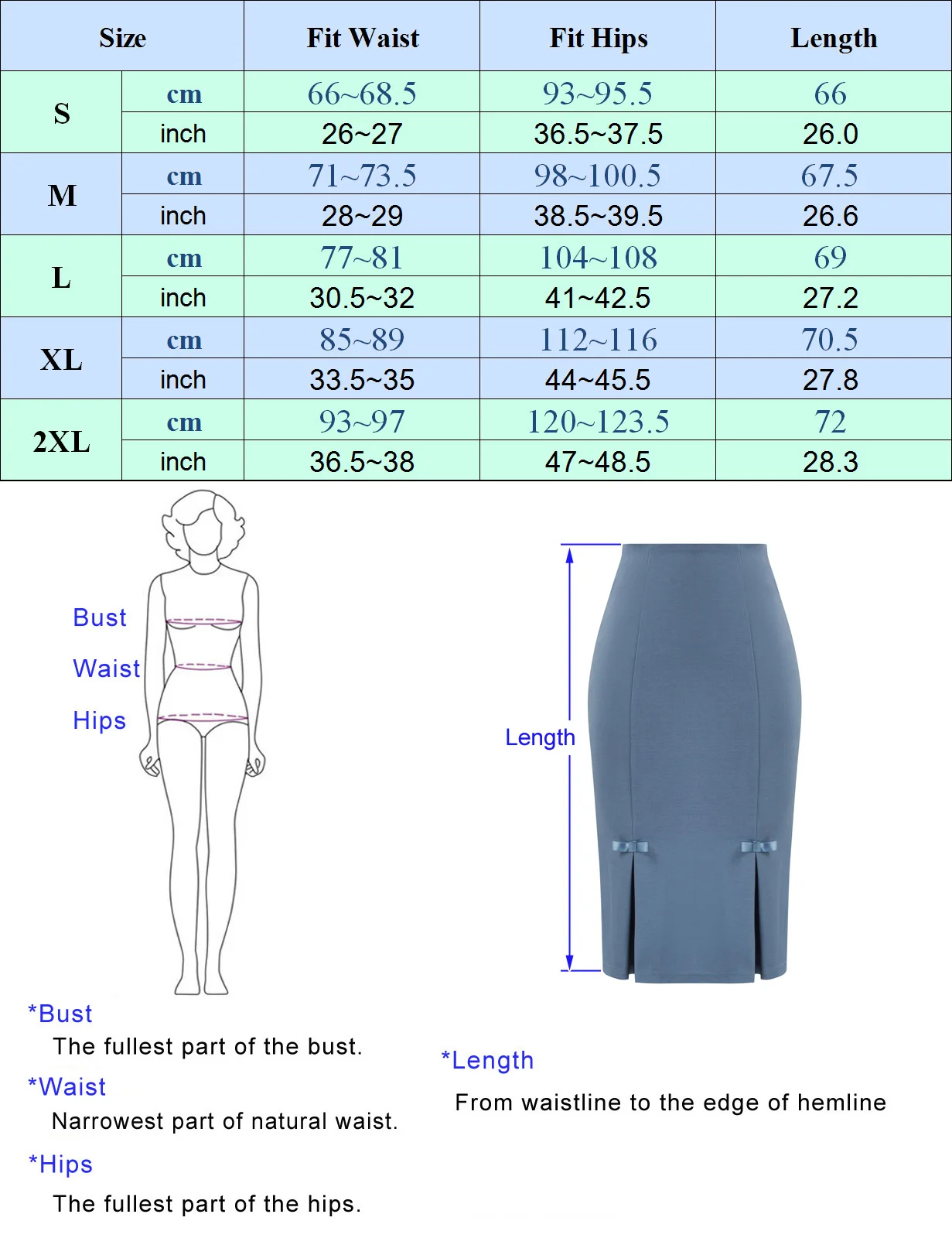 BP Women Office Lady Hips-wrapped Skirts High Waist Stretchy Bodycon Skirt Vintage Bow-Knot Decorated Skirt Elegant Pencil Skirt