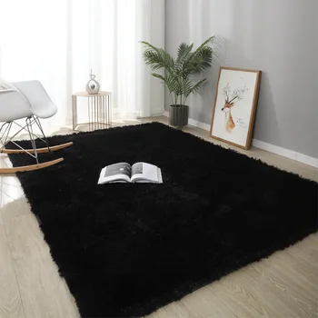 VIKAMA Plush Tie-Dye Floor Mat 1