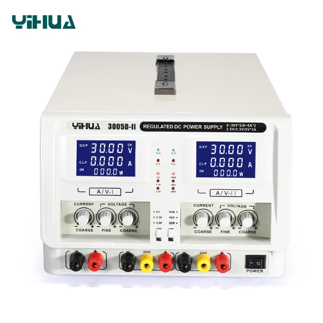 

YIHUA 3005D II 110V/220V DC Power Supply Dual Output Voltage Regular