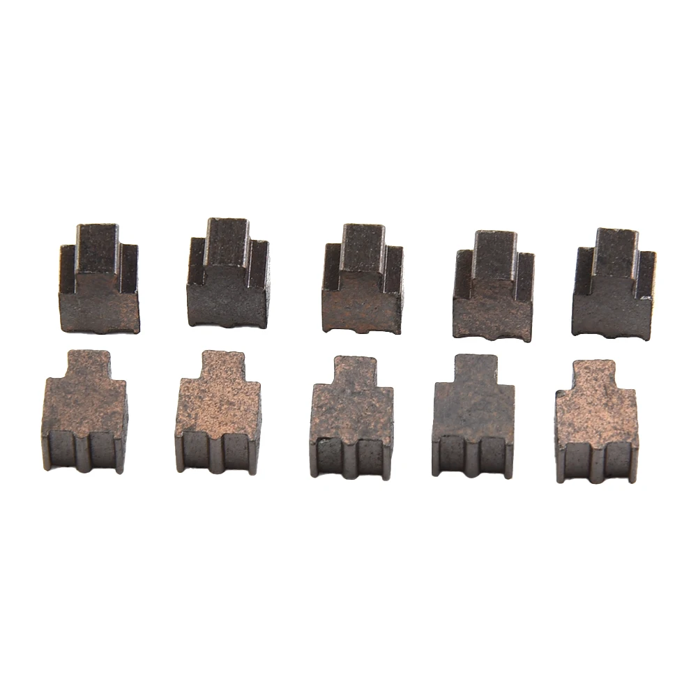 10pcs Replacement Carbon Brushes for RS775 RS750 RS755 Power Tools, Easy to Install and Long lasting Performance 10pcs blank replacement transponder key case shell for fiat palio can install chip