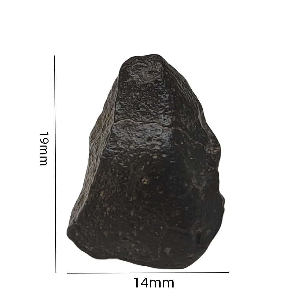 Nwa14685 Moon Lunar Meteorite Slice Feldspathic Breccia Moon Meteorite Collezione Meteorite Lunar Feldspathic Breccia 2.8G-Ev006