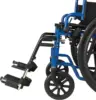 Wheelchair Elevating Legrests ，Composite Footplates Non-Padded Calf Supports,for Standard Wheelchairs,1 Pair 5