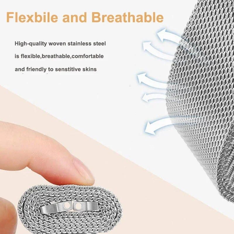 Magnetic Loop Metal Bracelet Strap