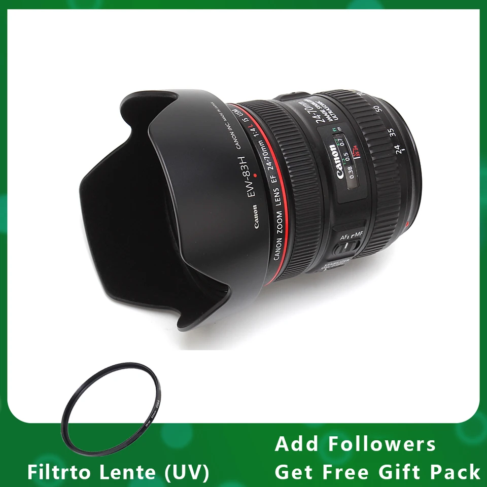 Canon EF 24-70mm f/4L IS USM Lens For Canon DSLR EOS 5D Mark IV