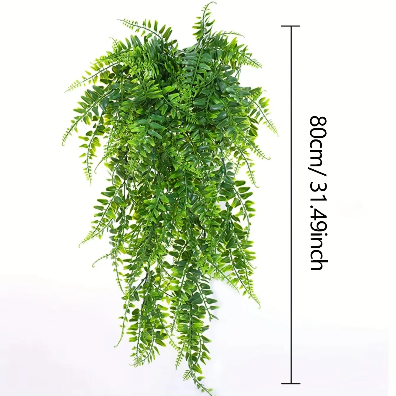 1pc/2pcs  90cm/35.43inch Simulated Wall Hanging Persian Grass Vine Artificial Hanging Fern Plant Vine Hanging Green Plant
