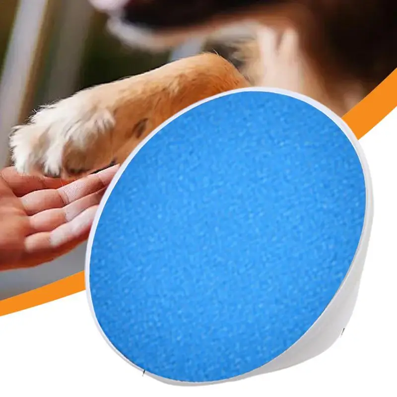 Dog Round Wood Nail File Dog Trimmers Manual Grinder Noiseless Pet Filer With 2 Replaceable Sandpaper For Pets Cats Puppy