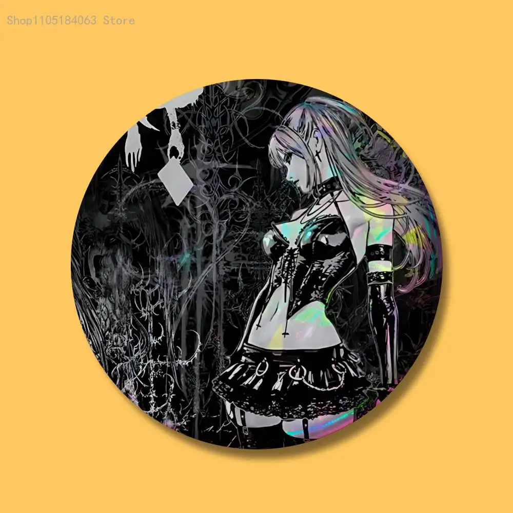 D-Death N-Note Misa L Yagami Abzeichen Knopf Runde kreative Pin Brosche Abzeichen Tasche Dekor Zubehör Fans sammeln Freunde Geschenke – Detail 10