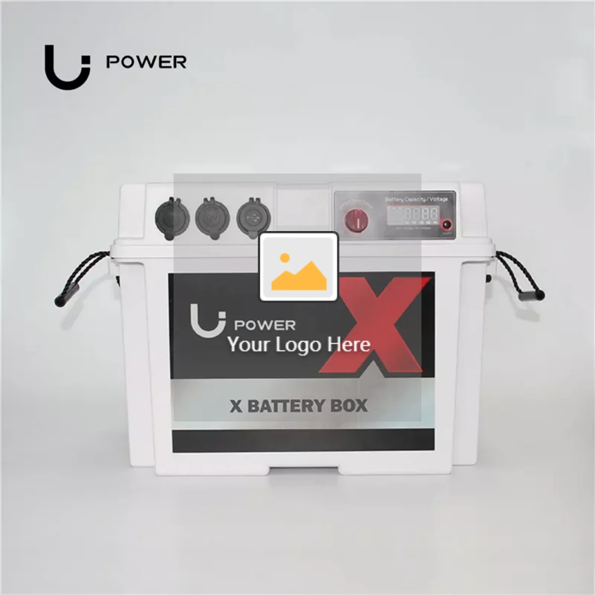 야외 휴대용 자동차 빈 플라스틱 케이스, 12V, 300Ah, 태양광 스포트라이트 상자, 48 볼트 배터리 상자, 핫세일