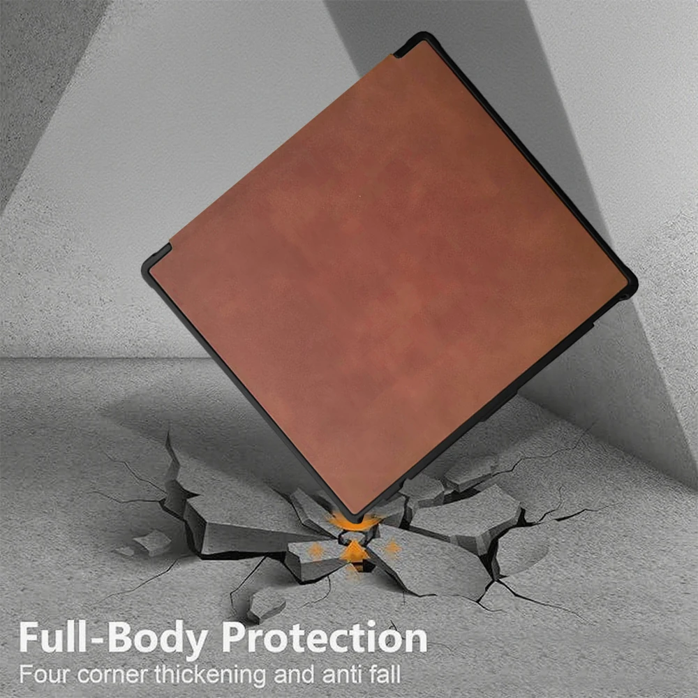 Premium Flip Book  with TPU Back Cover