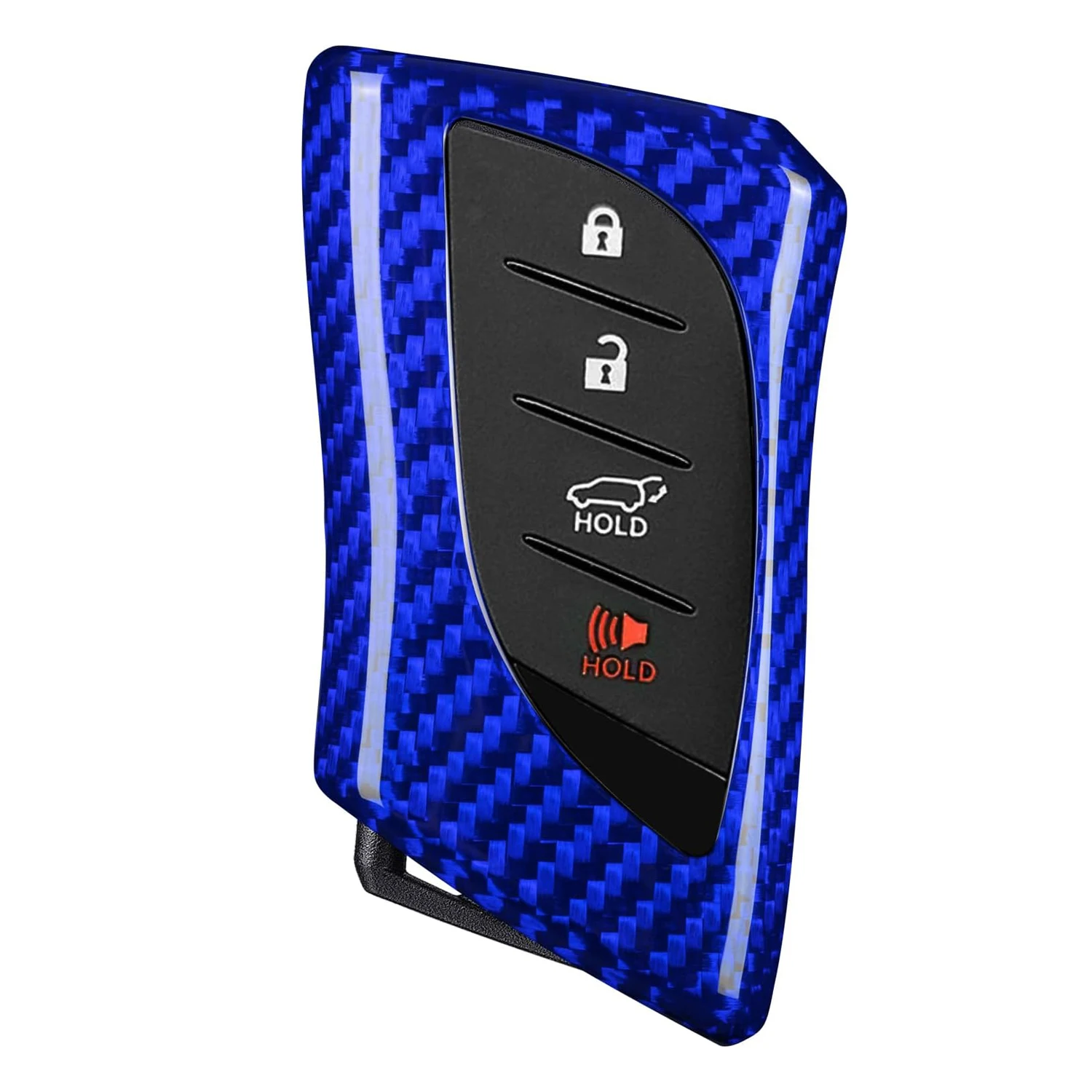 GZNBB Custodia per Chiave Auto in Fibra di Carbonio TPU per Lexus Ux200 Ux250h Es200 Es300h Es350 Us200 Us260h 2018 2019