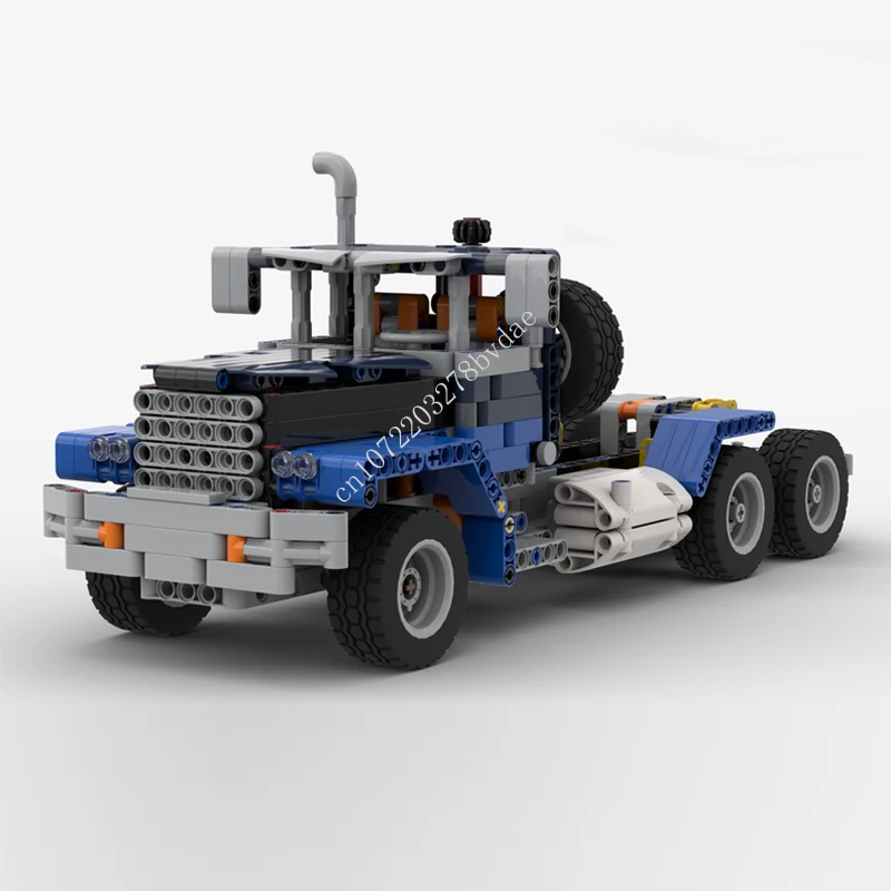 

770PCS MOC City Transportation Semi Truck Compatible with Trailer Model Building Blocks Bricks DIY Creative Assembly Toys Gifts