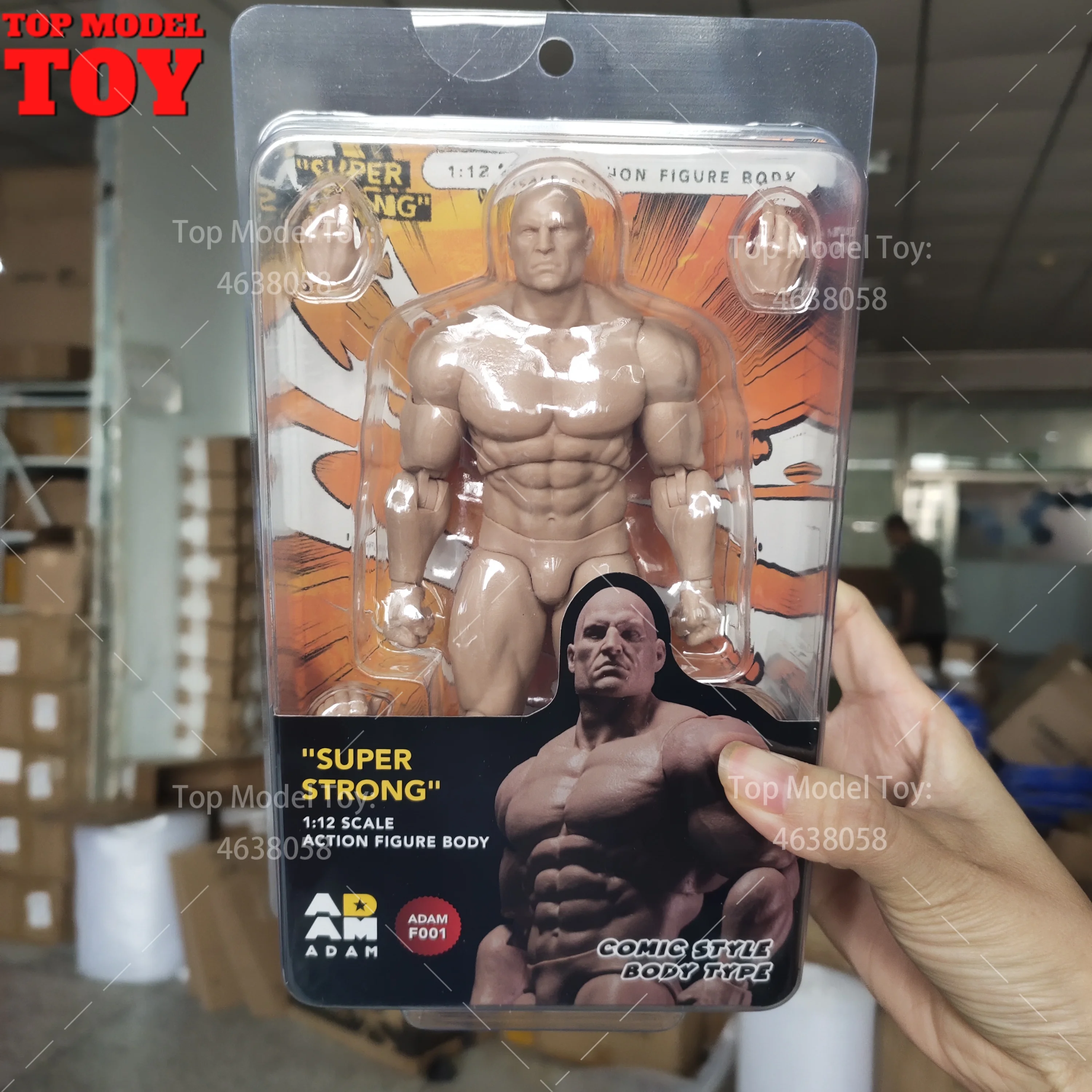 ADAM F001 1/12 SUPER STRONG フィギュア　マッチョ MUFF TOYS ADAM F001 1/12 Male Figure Body Strong Muscle