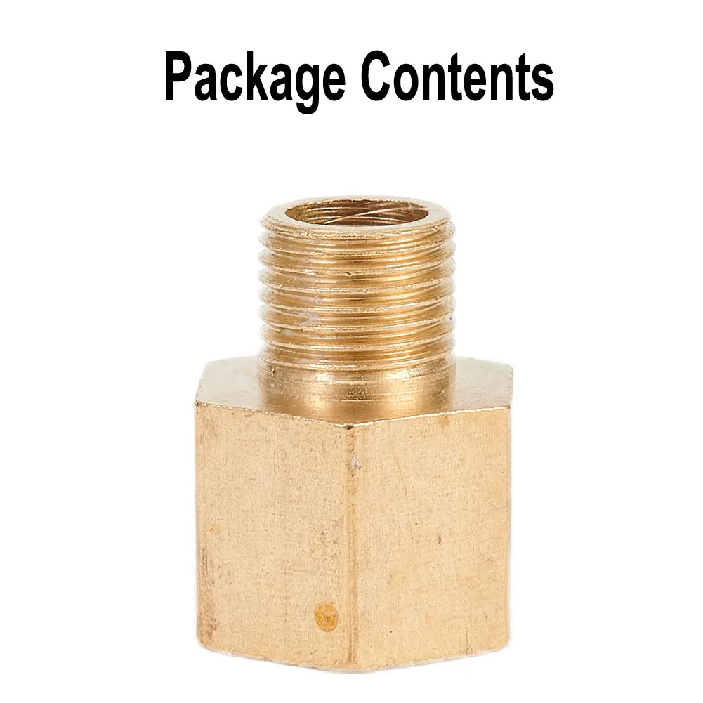 

Brass BSP-NPT Adapter 1/8\" Male BSPT To 1/4\" Female NPT Brass Pipe Fitting Tool Ferramenta Durable Accessories