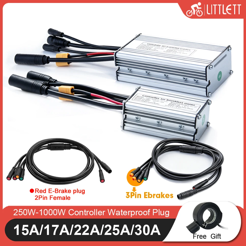 전기 자전거 KT 컨트롤러 36V 48V 15A-30A 방수 브러시리스 250W 350..