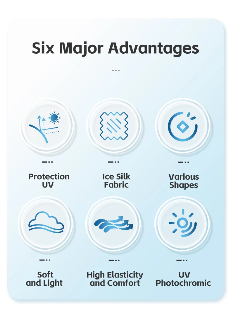 Description Picture 3 of itemWEST BIKING Summer Breathable Cycling Caps UV Photochromic Pattern UPF 50+ Sun Protection Ice Silk Balaclava Cooling Sport Gear