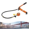 10T/20T Hydraulic Ram Cylinder Jack Power Ram Mini Lifting Jack with CP-180 Hydraulic Hand Pump for Machinery Shipbuilding 6