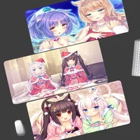 Chocola Nekopara Japan Anime Large XXL Gaming Laptop Computer Desk Mat Mouse Pad Mouse Mat Notbook Mousepad Gamer 1