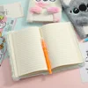 A5 Cute Girl Embroidered Cartoon Plush Notebook, Hand Book Student Prize Journal Record Diary Book 160 Pages 3