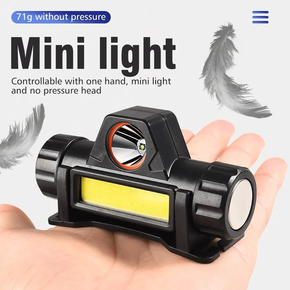 2pcs USB Fast Rechargeable Headlamp - @Chris.Hikes.USA Equipment 4