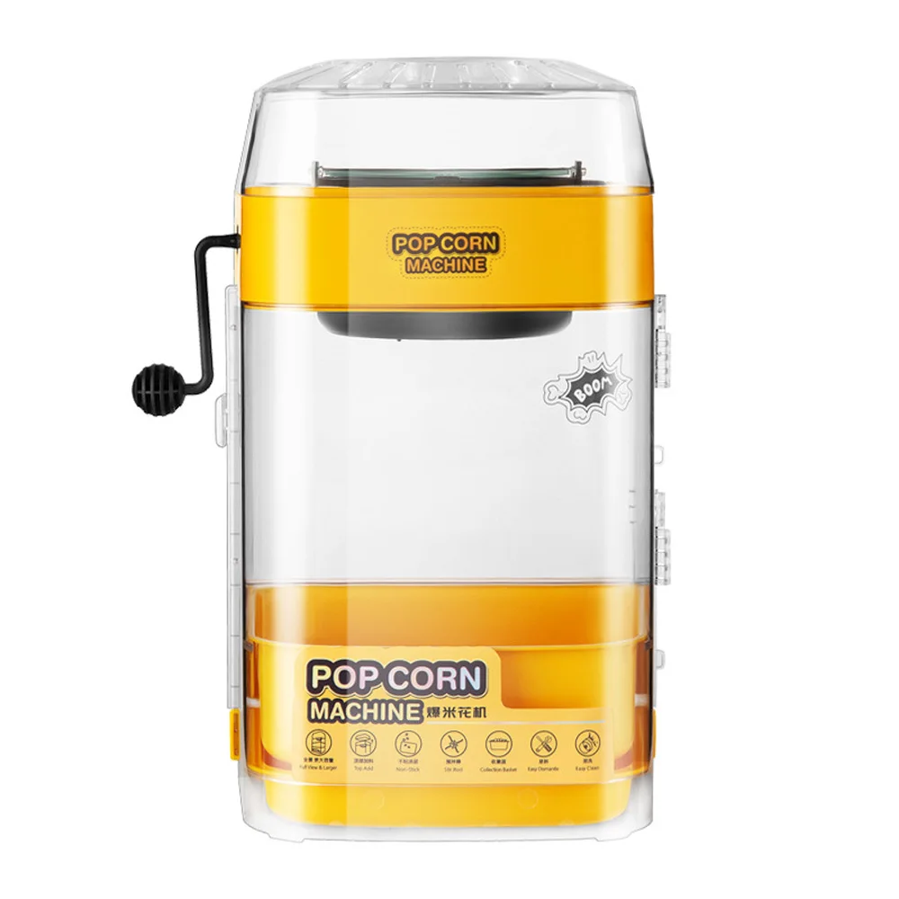 Household Oil-free Popcorn Maker Fully Automatic Popcorn Machine Pipoqueira Maszyna Do Popcornu