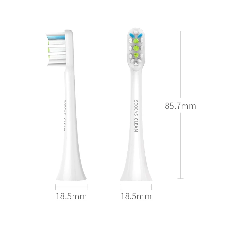 SOOCAS X3/X3U Original Replacement Toothbrush Heads SOOCARE X3U Sonic Electric Tooth Brush Head Nozzle Jets images - 6
