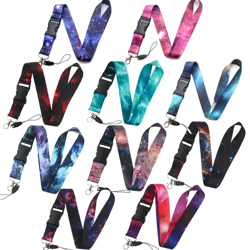 Stylish Neck Strap Lanyard for ID Cards, Phones, and Keys - Versatile Accessory for Adults