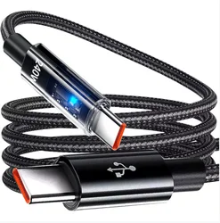 High - Speed 240W USB - C Fast Charging Cable - 2m (240W Data Cable)