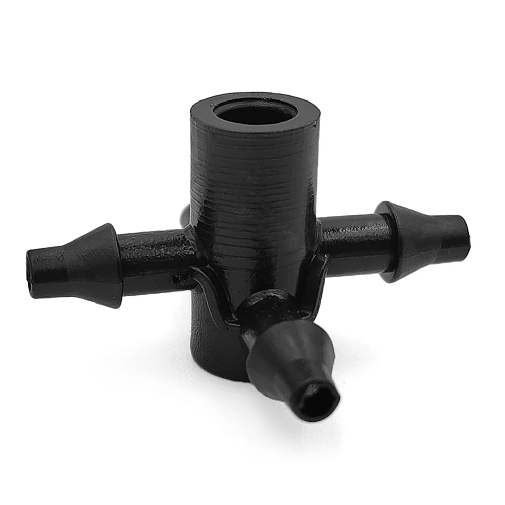 100 Pezzi Raccordo a T per Tubo da 4/7mm - Raccordo a T Connettore in PVC per irrigazione Ugello di atomizzazione Goccia a Goccia Micro | Leroy Merlin