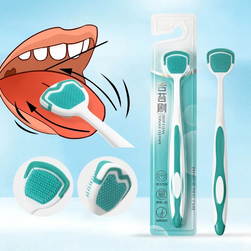 

Tongue Scraper Brush Reusable Scraper For The Tongue Washable Tongue Cleaning Tool Fresh Breath Oral Hygiene Care Accessories