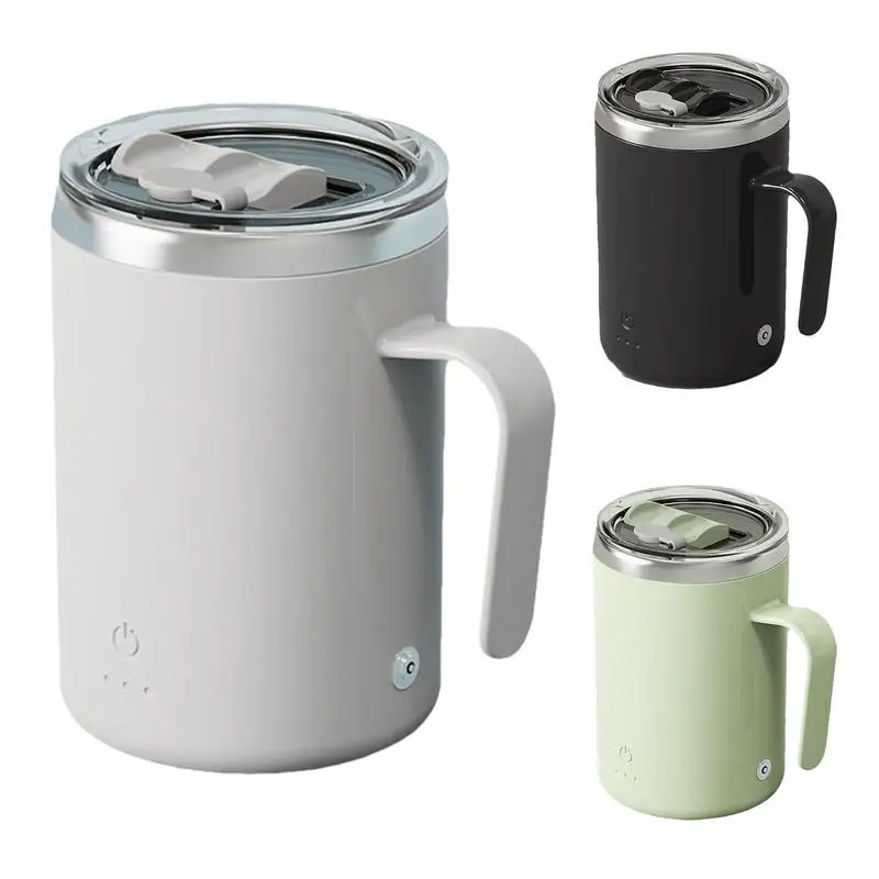 

Self Stirring Coffee Mug Automatic Stirring Magnetic Cup Electric Self Mixing Water Cup Stainless Steel Insulation Travel Mug
