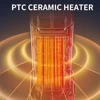 1300W Electric Heater Portable Desktop Fan Heater Heating Warm Air Blower Mini Radiator Home Office Warmer Machine for Winter 4