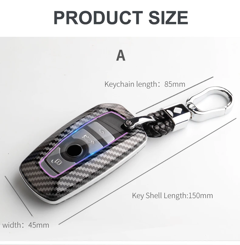 Cover chiate/telecomando per BMW F30 F20 F11 F10 E87 G20 E46 f31 F34 G30 X3 F25 520 525li M3 M4 Serie 1 3 5 Accessori Auto - S65e2c939bf5d410dac66333b4f25e71cd