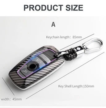 Cover chiate/telecomando per BMW F30 F20 F11 F10 E87 G20 E46 f31 F34 G30 X3 F25 520 525li M3 M4 Serie 1 3 5 Accessori Auto - Copertura Della Cassa Chiave dell automobile Borsette Per BMW F30 F20 F11 F10 E87 G20