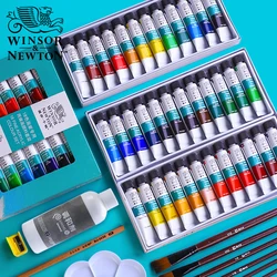 WINSOR & NEWTON Professional Acrylic Paint Set - Vibrant Colors (36 colors)