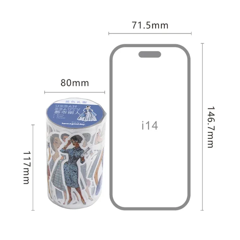    ƼĿ, 1  , Ƽ,  , DIY  ,  б ũ, 70mm * 2m
