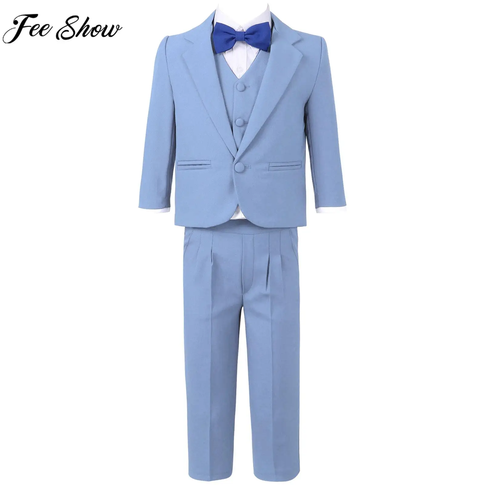 Baby Boy Suit Set Wedding Baby Boy Christening Suit Blazer Shirt