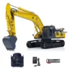 1/14 Scale LESU Black Track Painted Assembled Hydraulic RC Excavator SK500 RTR Control Engineer Vehicles Model THZH1856 1