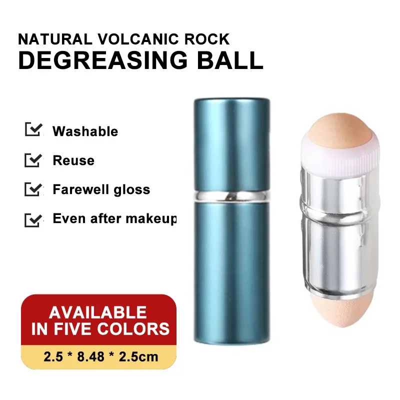 Oil Absorbing Roller Volcanic Stone Facial Cleaning Oil Absorption