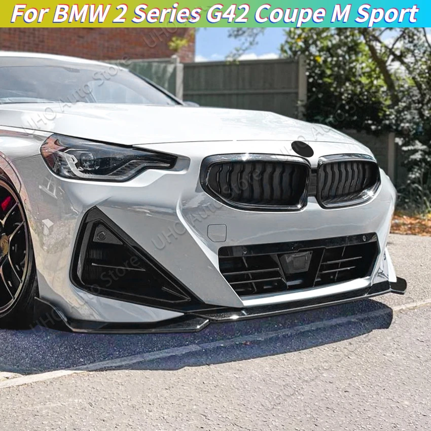 Car-Front-Bumper-Lip-Splitter-Diffuser-Body-Kit-Spoiler-Trim-For-BMW-2 ...